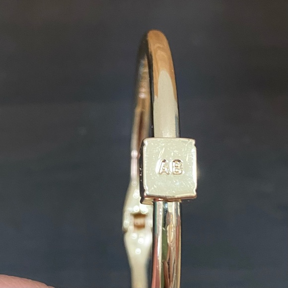 ASHLEY BRIDGET Gold-tone Guardian Angel Charm Hinge Bracelet - Picture 10 of 13